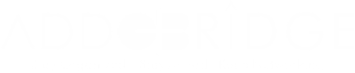 AddoBridge CRM logo symbolizing smart CRM solutions for businesses